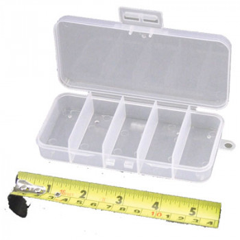 TERMINAL CLEAR BIT BOX '5 COMPARTMENT' (J63)