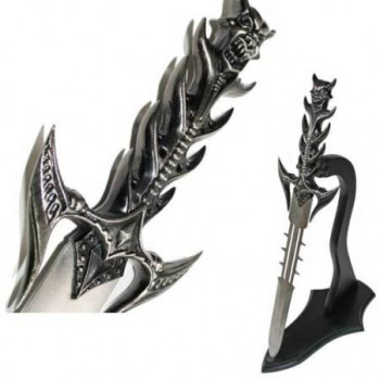 Demon Fantasy Dagger on stand (106350-70)