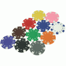 Dice Design Poker Chips Pack of 25