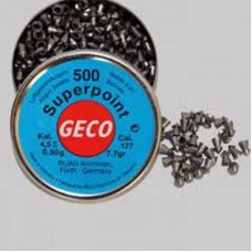 RWS Geco pointed head .177 calibre air gun pellets 4.50mm 7.70 grains tin of 500