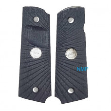 Golden Eagle 1911, Hi-capa 5.1 and 4.3 Plastic Pistol Grips Black MC-35