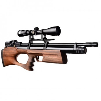 KRAL Breaker BULLPUP PCP Air Rifle .177 calibre Turkish walnut thumbhole stock 14 shot