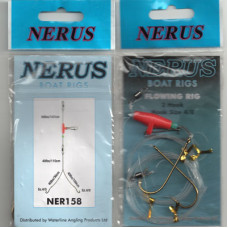 NERUS BOAT SEA RIGS 2 HOOK (SIZE 4/0 FLOWING ) NER158