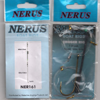 NERUS BOAT SEA RIGS 1 HOOK (SIZE 8/0 CONGER ) NER161