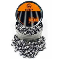 RWS HOBBY flat head .22 calibre air gun pellets 5.50mm 11.90 grains tin of 500