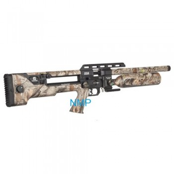 Reximex Ixia .22 calibre Multishot PCP Air Rifle Synthetic G1 Camo stock 12 shot