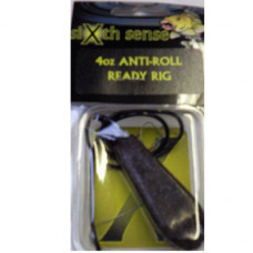 Sixth Sense Ready Made Carp Rigs ANTI-ROLL BROWN 4oz