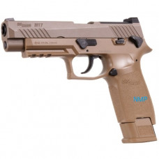 Sig Sauer M17 Coyote Tan Finish, co2 pistol .177 calibre Pellet Rifled Barrel 20 shot magazine