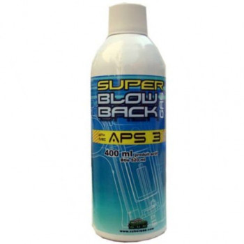 Cybergun Super Blowback Gas APS3 400ml suitable for all Gas Blow Back GBB Airsoft Guns