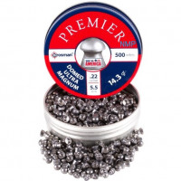 CROSMAN Premier Ultra Magnum Round head .22 Calibre air gun pellets 14.30 Grains Tin of 500