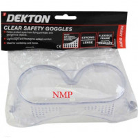 DEKTON CLEAR SAFETY GOGGLES