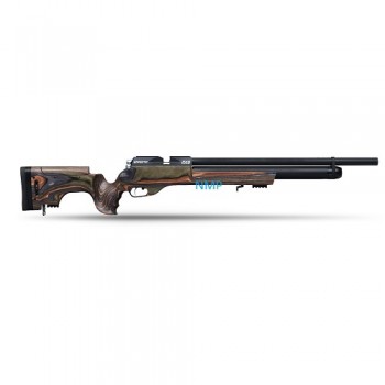 EFFECTO PX-5 Sport PCP Bolt Action Air Rifle Regulated threaded Laminated Green Stock .22 Calibre