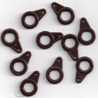 RUN RINGS EASY GLIDE ( MUD BROWN ) Pack of 10 (approx)