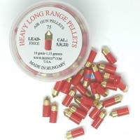 Skenco Heavy Big Red Long Range .22 calibre 5.5mm Airgun Pellets 18 grain tin of 75